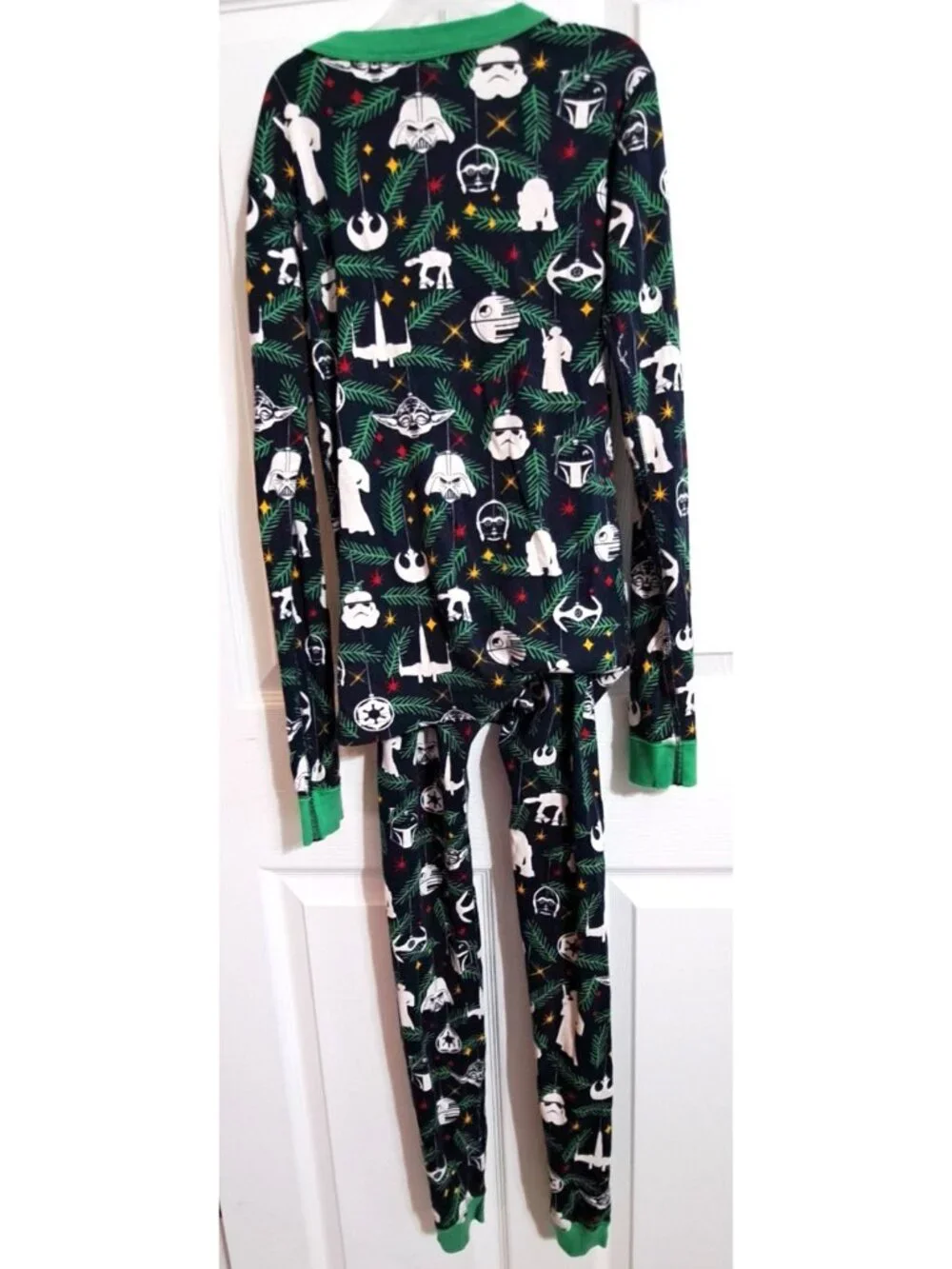 Hanna Andersson Unisex 12 Star Wars Christmas Pajama Set
